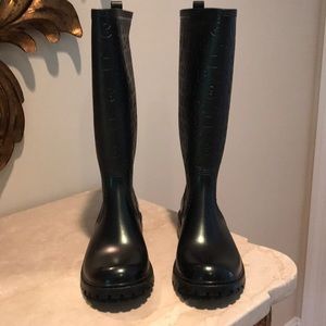 Marc Jacobs Black Rain Boot